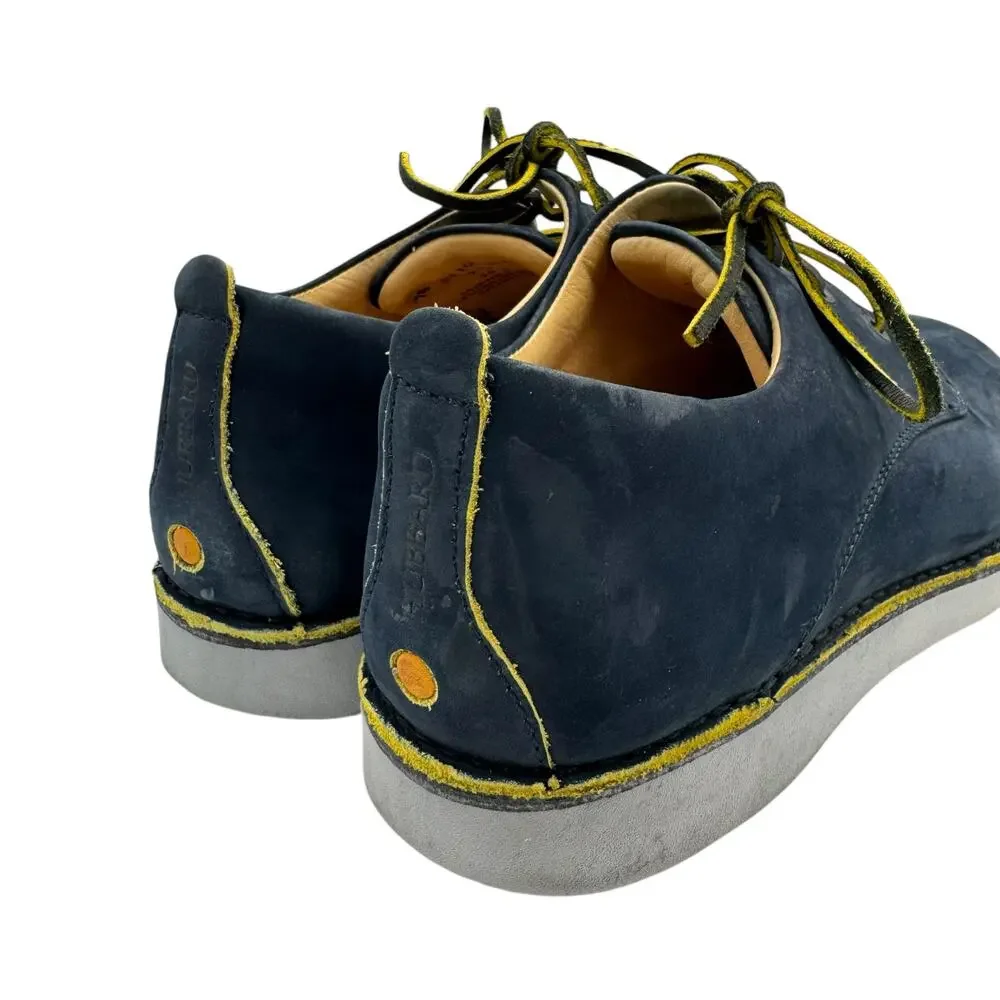 Samuel Hubbard Free Navy Nubuck Leather Lace Up Oxford Business casual Shoes